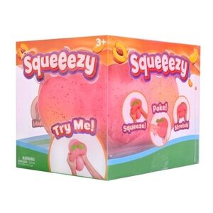 Sunny Days Squeezy Peach Scented Jumbo Squishy Toy